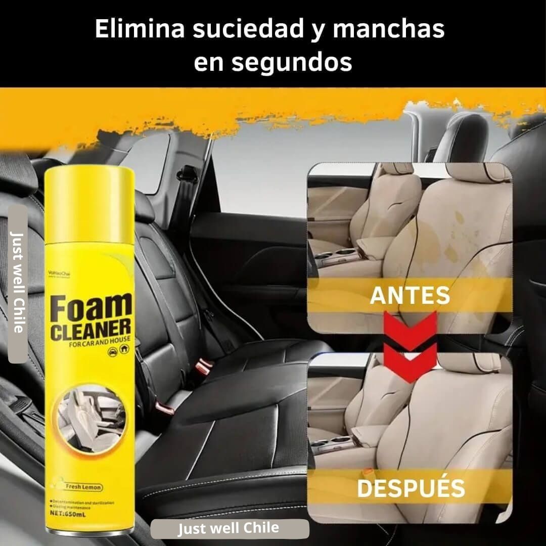 Foam Cleaner Pro™: Sólo por hoy 2X1 Limpiador Viral Profesional para Auto