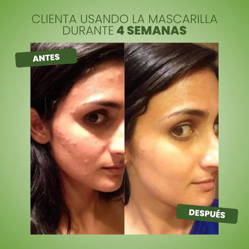 Mascarilla Limpiadora de Poros | Extracto de Té Verde