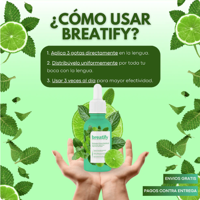 BREATIFY - GOTAS PARA MAL ALIENTO
