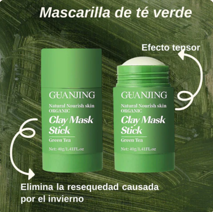 Mascarilla Limpiadora de Poros | Extracto de Té Verde