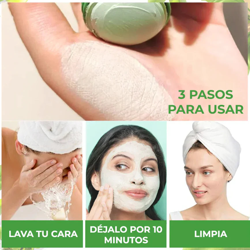 Mascarilla Limpiadora de Poros | Extracto de Té Verde