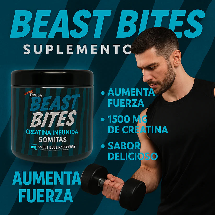 BEAST BITES- Gomitas de Creatina