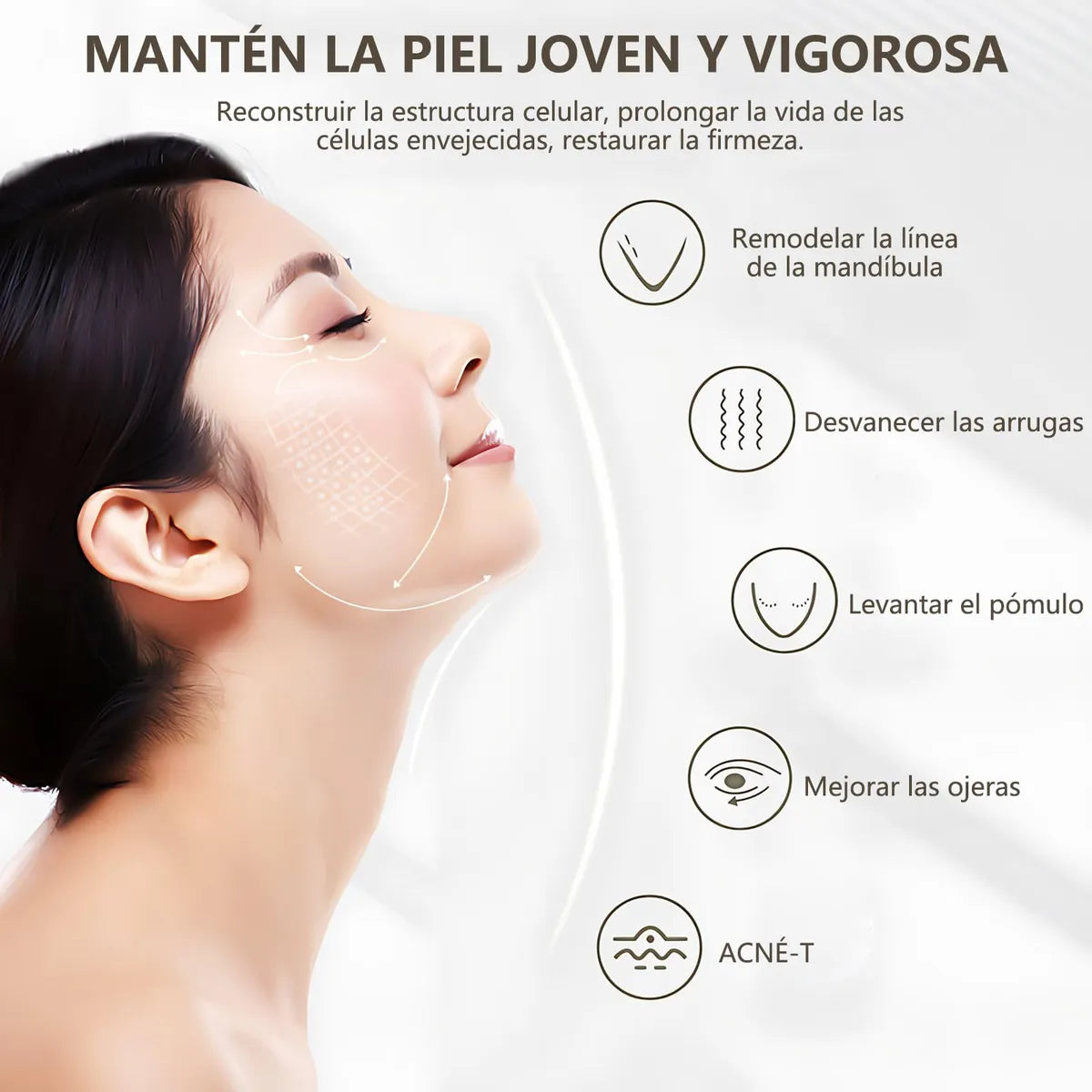 Masajeador Facial Antiarrugas