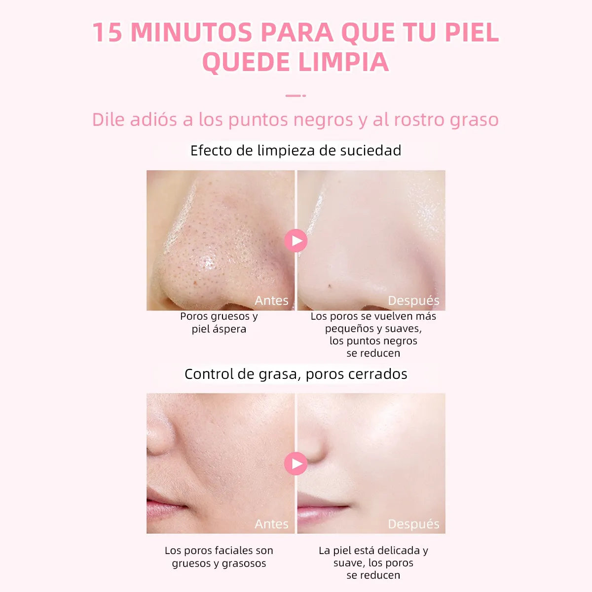 Mascarilla Facial Limpiadora Sakura