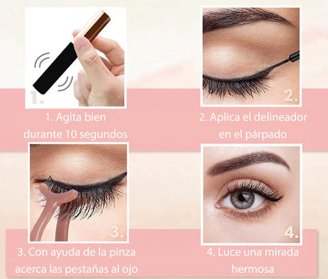 Pestañas Magnéticas Reutilizables