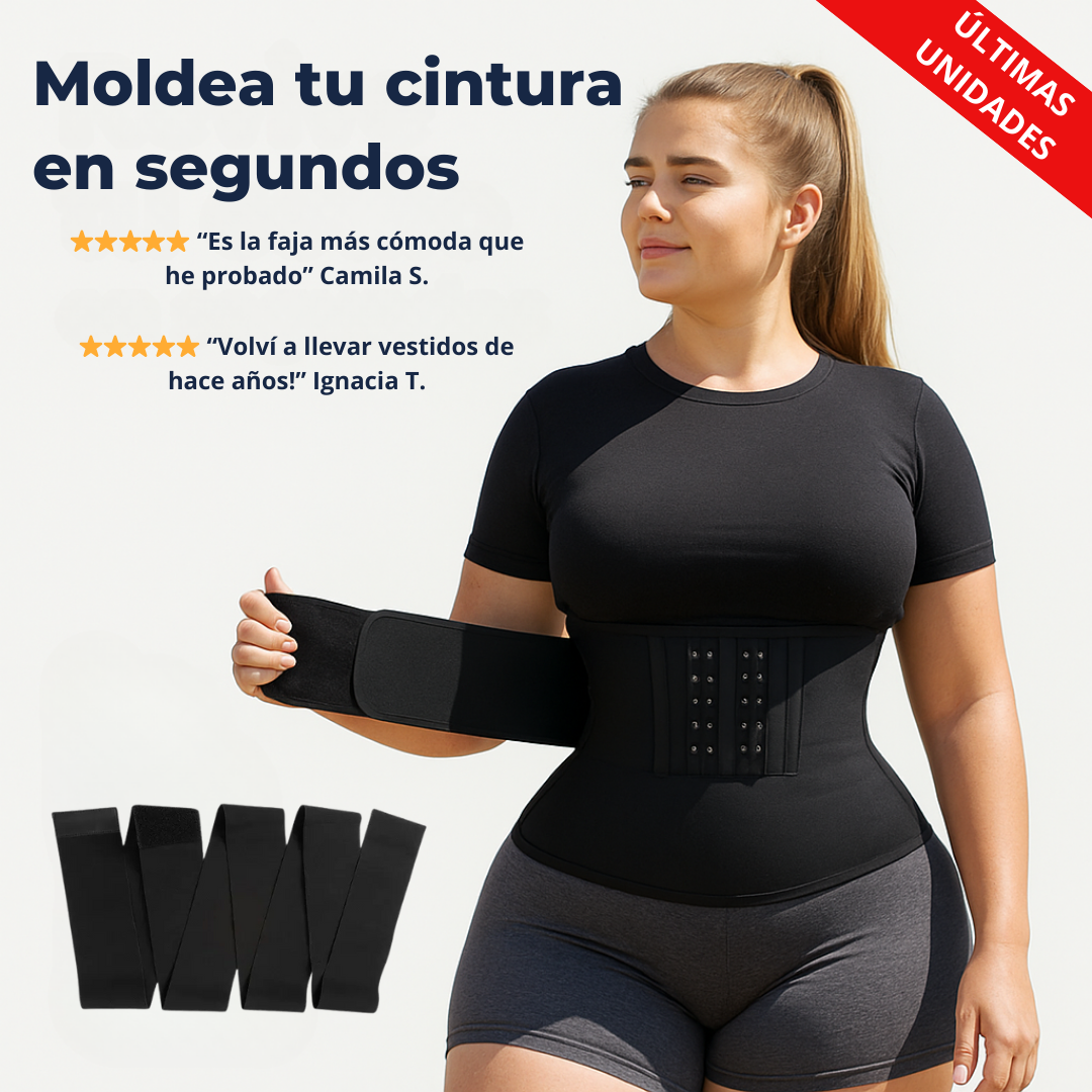 Faja Reductora Alta Compresión - BlackSlim