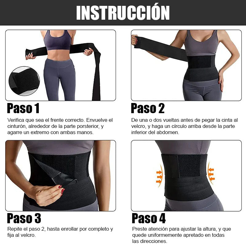 Faja Reductora Alta Compresión - BlackSlim