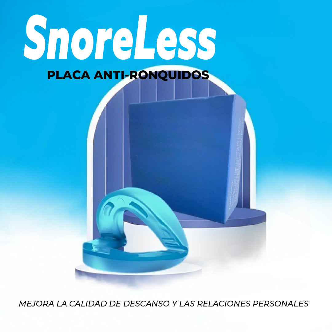 Boquilla Anti-Ronquidos SnoreLess™: Duerme tranquilo y dile adiós a los ronquidos