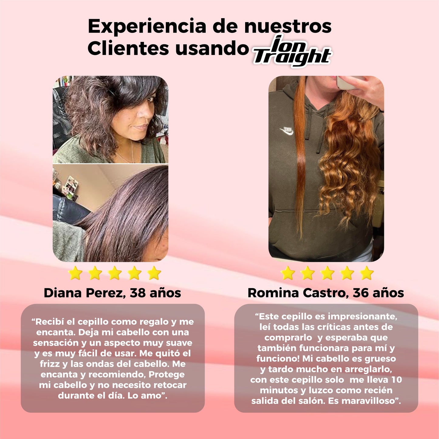 Cepillo Alisador Anti-Frizz | Ionstraight©