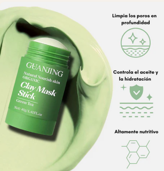 Mascarilla Limpiadora de Poros | Extracto de Té Verde