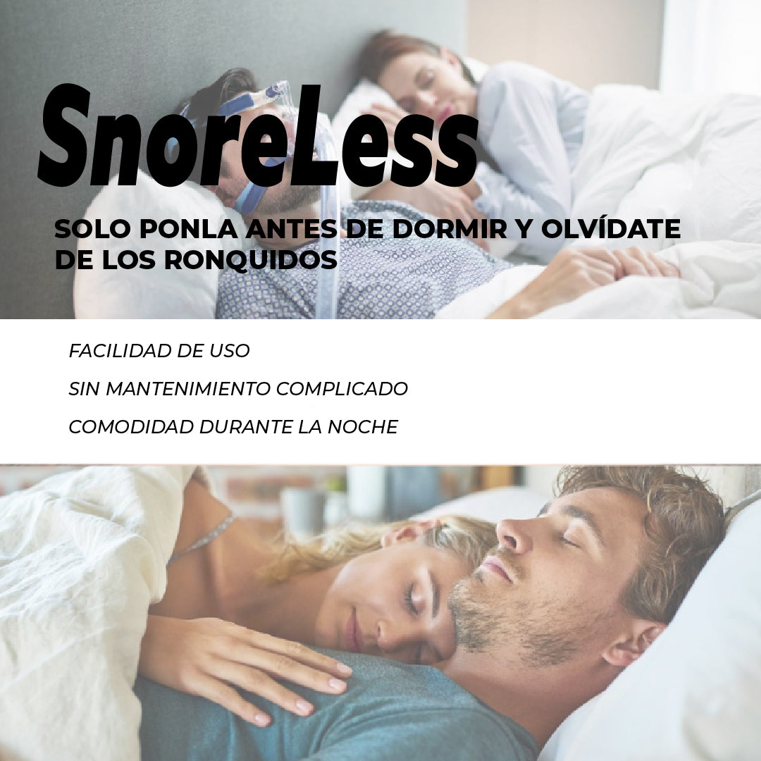 Boquilla Anti-Ronquidos SnoreLess™: Duerme tranquilo y dile adiós a los ronquidos