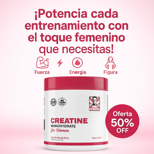 Creatina Monohidratada con Colágeno - Old by School